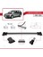 Audi A6 Allroad (C5) 1999-2005 Arası ile Uyumlu Fly Model Ara Atkı Tavan Barı Gri 3