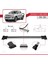 Chevrolet D-Max (RT85) 2016-2019 Arası ile Uyumlu Fly Model Ara Atkı Tavan Barı Gri 3
