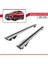 Mitsubishi Eclipse Cross (Gk) 2018 ve Sonrası ile Uyumlu Hook Model Anahtar Kilitli Ara Atkı Tavan Barı Gri 3