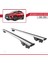 Mitsubishi Eclipse Cross (Gk) 2018 ve Sonrası ile Uyumlu Hook Model Anahtar Kilitli Ara Atkı Tavan Barı Gri 4