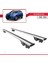 Mitsubishi Asx / Rvr (Mk3) 2010 ve Sonrası ile Uyumlu Hook Model Anahtar Kilitli Ara Atkı Tavan Barı Gri 4