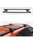 Fiat Doblo 2010-2022 Arası ile Uyumlu Hook Model Anahtar Kilitli Ara Atkı Tavan Barı Siyah 2