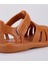 S10271 Tobby Solid Sandalet Karamel 4