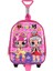 Anaokulu Kreş Çocuk Valiz Sırt Çantası Çekçekli Tekerlekli Lol Bebek Kız 1