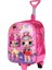 Anaokulu Kreş Çocuk Valiz Sırt Çantası Çekçekli Tekerlekli Lol Bebek Kız 2