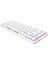 Rebel Beyaz Low Profile Blue Switch Us Layout Rainbow Mekanik Gaming Oyuncu Klavye 4