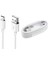 Sbz USB 2.1A Şarj Kabloları Type-C -Mıcro - IPHONE 1 Metre - Beyaz Kablo 4