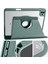 Apple iPad 10.9 2022 (10.nesil) Tablet Kılıf Termik Kalem Bölmeli Dönebilen Standlı Pu Deri Arkası Yumuşak Silikon 360 Tam Koruma Lacivert 5