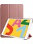 Apple iPad 2/3/4 Tablet Kılıf Smart Cover Katlanabilir Standlı Tablet Akıllı Kapak Rose Gold 1