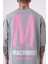 Oversize ONENINE87 Baskılı Yıkamalı T-Shirt Ghst-Pink 4