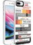 Apple iPhone 7 Plus Kılıf Desenli Zore Silver Sert Kılıf 1