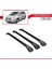 Toyota Sienna (XL20) 2004-2010 Arası ile Uyumlu Ace-1 Ara Atkı Tavan Barı Siyah 3 Adet Bar 3