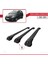 Toyota Corolla Spacio (E120) 2001-2007 Arası ile Uyumlu Ace-1 Ara Atkı Tavan Barı Siyah 3 Adet Bar 4