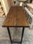 Doğal Ağaç Kütük Bar Masa 60X120.CM 2
