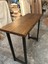 Doğal Ağaç Kütük Bar Masa 60X120.CM 3