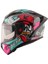Street Hiphop Kask Black Pink - Pinlock Dahil 1