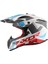 X-Cross X1 Kask White Red Blue 1