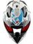X-Cross X1 Kask White Red Blue 4