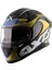 Apex Chrometech Kask Blue Gold 1