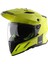 X-Cross Dual Vizör Kask Neon Yellow Green 2