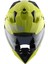 X-Cross Dual Vizör Kask Neon Yellow Green 4