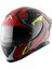 Apex Road Trip Kask Red Blue Gloss 2