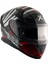 Apex Hex-2 Kask Cool Grey Red Gloss 4