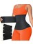 Waist Trainer Bel Inceltici Sıkılaştırıcı 4 mt Kum Saati Bel Korsesi - Unisex - Siyah 1
