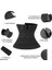 Waist Trainer Bel Inceltici Sıkılaştırıcı 4 mt Kum Saati Bel Korsesi - Unisex - Siyah 2