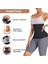 Waist Trainer Bel Inceltici Sıkılaştırıcı 4 mt Kum Saati Bel Korsesi - Unisex - Siyah 4
