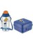 Blue-Me Tritan Pipetli Matara + Desenli Beslenme Kabı Set 1