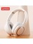Thinkplus TH40 Kablosuz Bluetooth Kulaküstü Kulaklık Beyaz 1