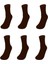 Erkek Organic Socks 6 Adet Bambu Çorap 1