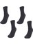 Erkek Gri Organic Socks 4 Adet Bambu Çorap 1