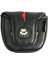 Golf Mallet Putter Head Cover Pu Putter Headcover Dayanıklı Golf Koruyucu Yarı Direme Siyah (Yurt Dışından) 4