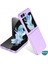 Samsung Galaxy Z Flip 5 Kılıf Shape Hard Cover Lila 2