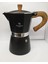 Moka Pot Siyah 300 ml 6 Cup 1