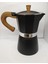 Moka Pot Siyah 300 ml 6 Cup 3