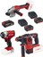 Te-Cı 18/1 Vidalama Axxio 18/125 Q Avuç Taşlama Herocco 18V 2X4.0+2.5AH Akülü Set 1