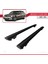 Mercedes C Class (W204) Sw 2007-2011 Arası ile Uyumlu Hook Model Anahtar Kilitli Ara Atkı Tavan Barı Siyah 3