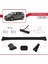 Toyota Sienna (XL30) 2011-2020 Arası ile Uyumlu Fly Model Ara Atkı Tavan Barı Siyah 3 Adet Bar 3