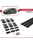 Toyota Sienna (XL30) 2011-2020 Arası ile Uyumlu Fly Model Ara Atkı Tavan Barı Siyah 3 Adet Bar 5