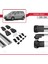 Hyundai Trajet 2000-2008 Arası ile Uyumlu Ace-1 Ara Atkı Tavan Barı Gri 5