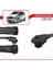 Mercedes Vito (W639) 2003-2010 Arası ile Uyumlu Ace-1 Ara Atkı Tavan Barı Siyah 4 Adet Bar 4