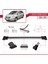 Toyota Sienna (XL20) 2004-2010 Arası ile Uyumlu Fly Model Ara Atkı Tavan Barı Gri 3 Adet Bar 3