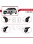 Audi A3 Sportback (8p) 2004-2012 Arası ile Uyumlu Ace-2 Ara Atkı Tavan Barı Siyah 5
