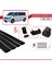 Volkswagen Transporter (T6) 2015 ve Sonrası ile Uyumlu Ace-1 Ara Atkı Tavan Barı Siyah 4 Adet Bar 5