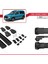 Ford Turneo Connect 2022 ve Sonrası ile Uyumlu Ace-1 Ara Atkı Tavan Barı Siyah 5