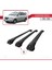 Ssangyong Rodius 2013-2018 Arası ile Uyumlu Ace-1 Ara Atkı Tavan Barı Siyah 3 Adet Bar 4