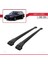 Saab 9-5 (YS3E) 1998-2010 Arası ile Uyumlu Ace-1 Ara Atkı Tavan Barı Siyah 3